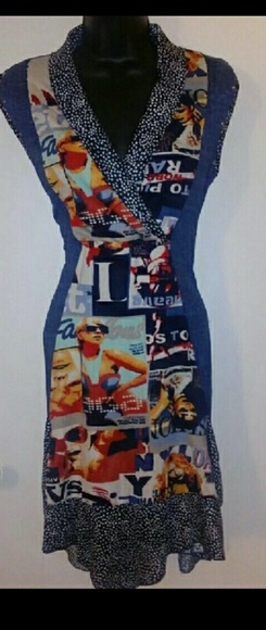 Super Fun & Funky Pop Culture Inspired Dress. - Picture 2 of 5